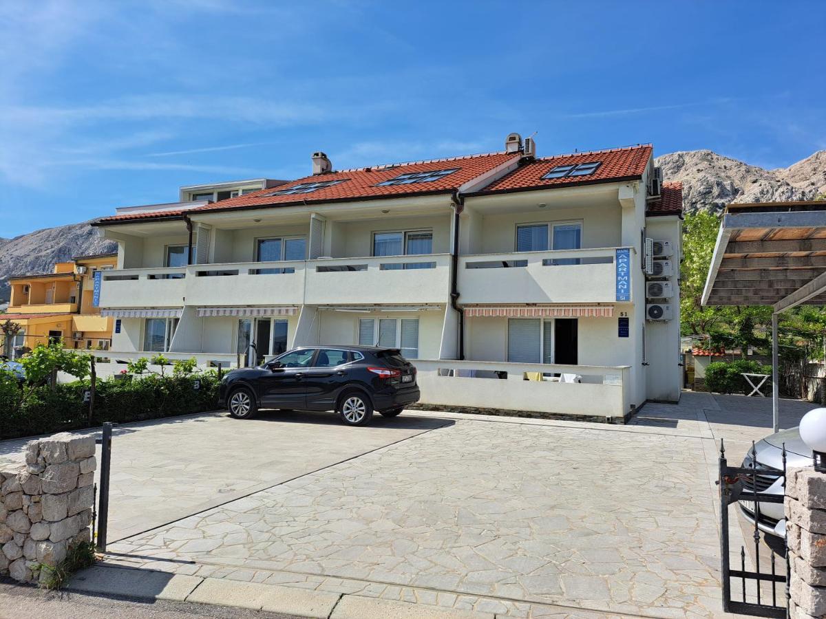 Apartments Mare I Baska  Bagian luar foto